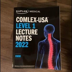 Kaplan Comlex Level 1 Prep Books for Medical Students